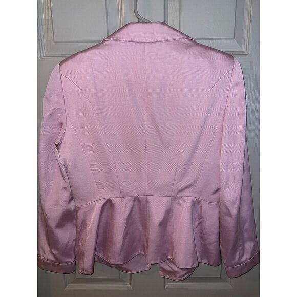 Vintage Armani‎ Collezioni Soft Pink Blazer Jacket Size 12 Viscose Made in Italy - Picture 2 of 15